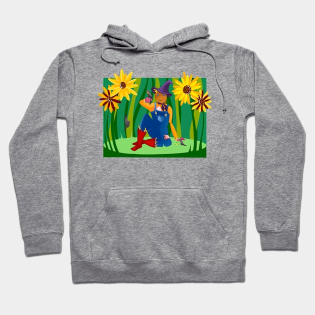 Not-so Scary Scarecrow Hoodie by Megkeys Creations